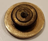 Rare Vintage Knowledge To Protect Book with Sword 1" Gold Tone Metal Lapel