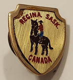 Regina Saskatchewan Crest Metal Lapel Pin