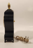 Vintage Westclox Ornate Black Plastic Electric Mantle Clock
