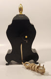 Vintage Westclox Ornate Black Plastic Electric Mantle Clock