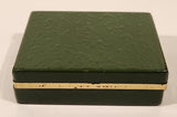 Vintage Century Made in Canada Peanut Style Gold Plated Cufflinks and Tie Tack Set in Original Box