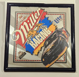 Jan 17 1995 Miller Lite Genuine Draft Beer Racing NASCAR Ford Thunderbird #2 Pub Mirror Wall Sign