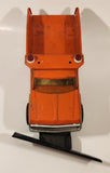 Vintage 1970s Tonka XR-101 Highway Plow Truck Dump Truck Orange Pressed Steel 16 1/2" Toy Car Vehicle