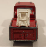 Vintage Majorette Pompier Fire Ladder Truck No. 207 Red 1/100 Scale Die Cast Toy Car Firefighting Rescue Emergency Vehicle