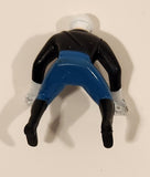 Vintage 1970s 1980s CHIPS TV Show Police Highway Patrolman Motorcycle Rider 2 3/4" Rubber Toy Figure