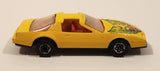 1991 Hot Wheels '80s Firebird Yellow Die Cast Toy Car Vehicle