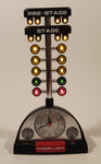 Drag Racing Christmas Tree Lights Thermometer Hygrometer Alarm Clock with Race Sounds