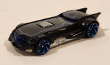 2014 Hot Wheels HW City: Batman 75th Anniversary The Batman Batmobile Animated Series Black Die Cast Toy Character Car Vehicle
