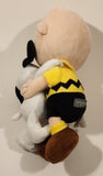 Hallmark Peanuts Charlie Brown and Snoopy Happiness Is A Hug From A Friend 12" Stuffed Plush Toy with Original Tag