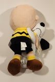 Hallmark Peanuts Charlie Brown and Snoopy Happiness Is A Hug From A Friend 12" Stuffed Plush Toy with Original Tag