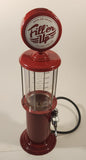 Rare Red Version Open 24 Hours Fill'er Up Filling Station Vintage Style Gas Pump Shaped Plastic Beverage Drink Liquor Dispenser