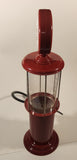 Rare Red Version Open 24 Hours Fill'er Up Filling Station Vintage Style Gas Pump Shaped Plastic Beverage Drink Liquor Dispenser