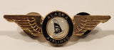 Alaska Airlines Pilots Wings Enamel Metal Lapel Pin