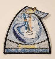 Jason-3 NOAA EUMETSAT NASA JPL CNES 3 1/2" x 4" Fabric Patch Badge