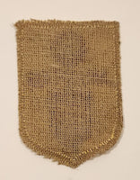 Vintage Arlberg AL & W Austria Patch 2" x 2 3/4" Fabric Patch Badge