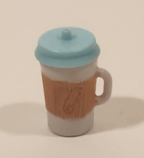 LOL Surprise White Sippy Cup with Blue Lid Toy Figure Accessory
