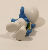 2023 Peyo The Smurfs Brainy Smurf with Book 2 1/8" Tall Toy Figure
