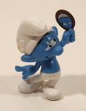 2023 Peyo The Smurfs Vanity Smurf with Handheld Mirror 2 1/4" Tall Toy Figure