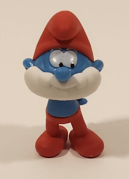 2023 Peyo The Smurfs Papa Smurf 2 1/4" Tall Toy Figure