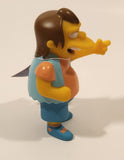 2001 Burger King Fox The Simpsons Nelson Muntz 4" Tall Toy Figure with Original Tag #9/10