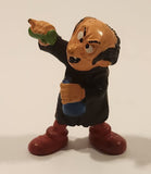 Vintage 1978 Peyo Schleich Smurfs Gargamel 2 1/4" PVC Toy Figure Made in W. Germany