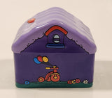 Rare 1999 McDonald's Corporation Mc Choco Grimace Embossed Tin Metal House