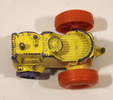 Vintage 1967 Tootsie Toys Tractor Yellow Die Cast Toy Car Vehicle