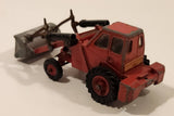Vintage Meccano Dinky Toys No. 437 Muir Hill 2WL Tractor Loader Red Die Cast Toy Car Vehicle