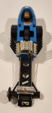 Rare Vintage 1971 Kenner SSP Racers Rail Bird Single Wheeled Blue Plastic Toy Car Vehicle