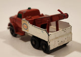 Vintage 1968 Lesney Matchbox Series No. 71 Ford Heavy Wrecker Truck ESSO Red and White Die Cast Toy Car Vehicle