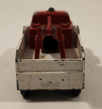 Vintage 1968 Lesney Matchbox Series No. 71 Ford Heavy Wrecker Truck ESSO Red and White Die Cast Toy Car Vehicle