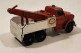 Vintage 1968 Lesney Matchbox Series No. 71 Ford Heavy Wrecker Truck ESSO Red and White Die Cast Toy Car Vehicle