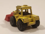 Vintage 1978 Lesney Matchbox Superfast No. 29 Tractor Shovel Yellow and Red Die Cast Toy Construction Building Equipment Vehicle