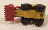 Vintage 1978 Lesney Matchbox Superfast No. 29 Tractor Shovel Yellow and Red Die Cast Toy Construction Building Equipment Vehicle