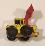 Vintage 1978 Lesney Matchbox Superfast No. 29 Tractor Shovel Yellow and Red Die Cast Toy Construction Building Equipment Vehicle
