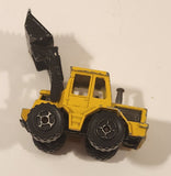 Vintage Majorette Tracto Bull Dozer Front End Loader No. 211 & 263 Yellow Black 1/87 Scale Die Cast Toy Construction Equipment Vehicle