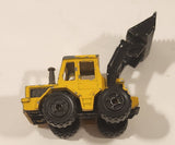 Vintage Majorette Tracto Bull Dozer Front End Loader No. 211 & 263 Yellow Black 1/87 Scale Die Cast Toy Construction Equipment Vehicle