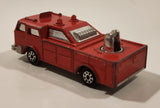 Vintage Majorette Sonic Flashers Ladder Fire Truck Red Die Cast Toy Car Vehicle