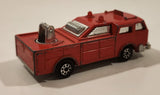 Vintage Majorette Sonic Flashers Ladder Fire Truck Red Die Cast Toy Car Vehicle