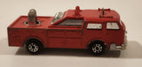 Vintage Majorette Sonic Flashers Ladder Fire Truck Red Die Cast Toy Car Vehicle