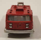Vintage Majorette Sonic Flashers Ladder Fire Truck Red Die Cast Toy Car Vehicle