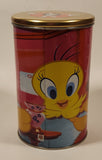 2006 Warner Bros. Looney Tunes # 1 of 5 Tweety Bird 7" Tall Tin Metal Canister