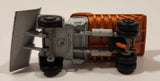 Vintage Lesney No. 16 Scammel Snow Plow Grey and Orange Die Cast Toy Car Vehicle