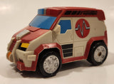 2007 Hasbro Transformers Animated Bumper Battlers Autobot Ratchet 5" Plastic Toy Vehicle Needs Repair