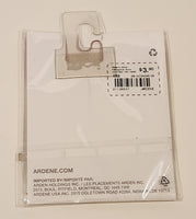 Ardene Gold Glitter Purple Letter L Self Adhesive Patch New in Package