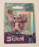 2024 Just Play Disney Stitch Angel 2" Tall Toy Figure with Bonus Card New in Package