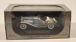 2009 Signature Models 1935 Duesenberg SSJ Silver and Blue 1/32 Scale Die Cast Toy Car Vehicle New in Box