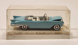 Solido Age d'or Cadillac Biarritz Cabriolet 4500 Turquoise Die Cast Toy Car Vehicle in Display Case