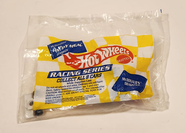 1993 McDonald's Hot Wheels Racing Series Dragster Funny Car Red and White Die Cast Toy Race Car Vehicle New in Bag