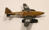 Lintoy Messerschmitt ME-262 Green and Beige WWII Die Cast Toy Aircraft